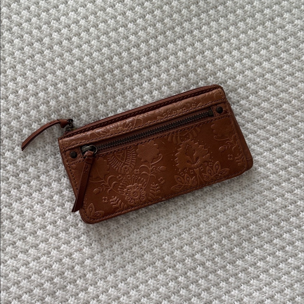 The Sak Brown Embossed Wallet